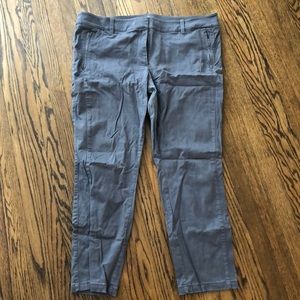LOFT - Size 18 - Grey/Blue Work Pants
